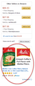 Amazon Marketing Service Product Ads - Target